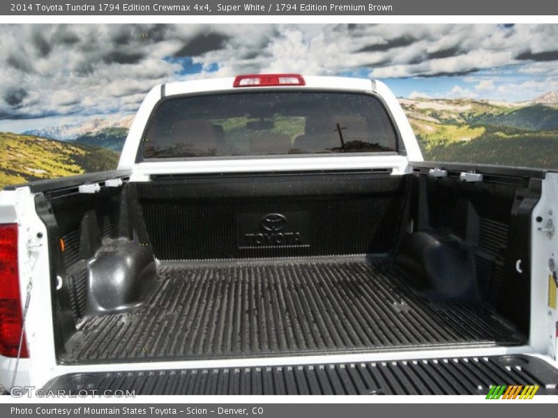 Super White / 1794 Edition Premium Brown 2014 Toyota Tundra 1794 Edition Crewmax 4x4