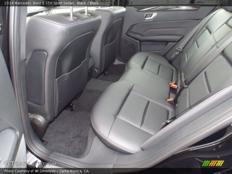 Black / Black 2014 Mercedes-Benz E 350 Sport Sedan