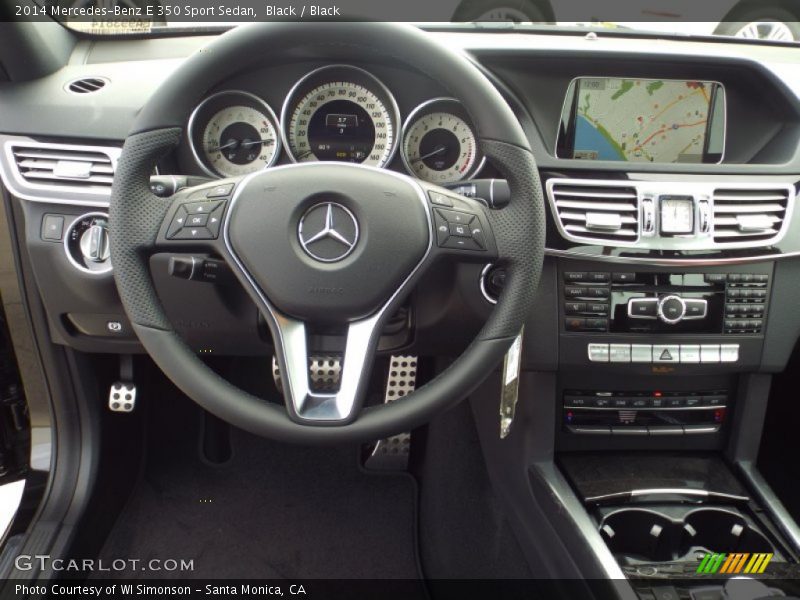 Black / Black 2014 Mercedes-Benz E 350 Sport Sedan