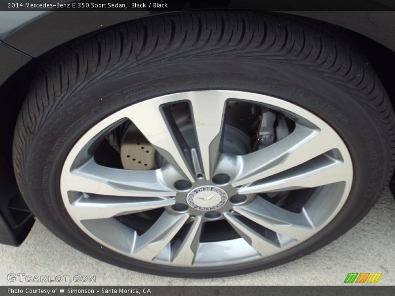 Black / Black 2014 Mercedes-Benz E 350 Sport Sedan