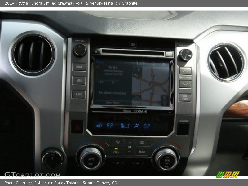 Silver Sky Metallic / Graphite 2014 Toyota Tundra Limited Crewmax 4x4