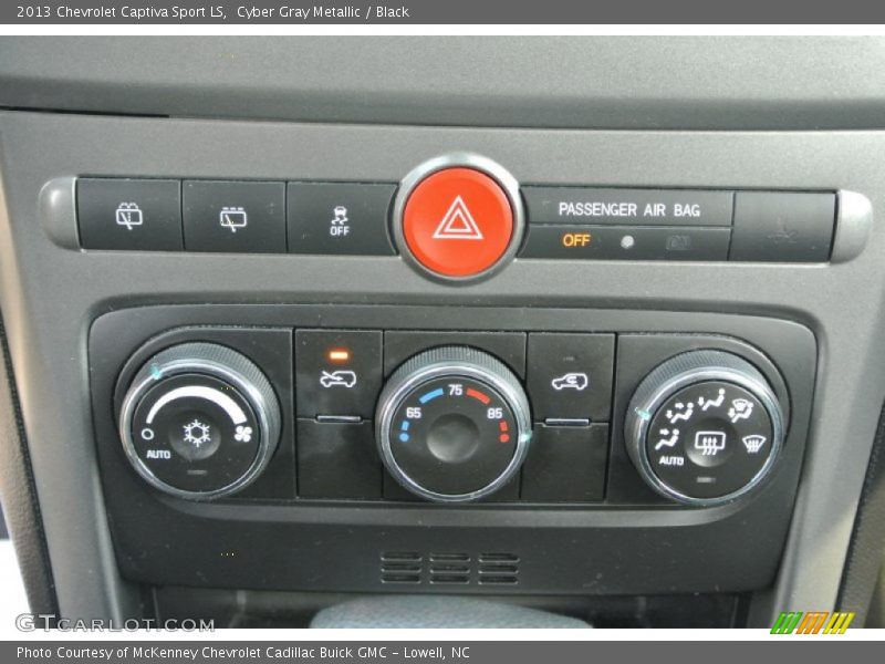 Controls of 2013 Captiva Sport LS
