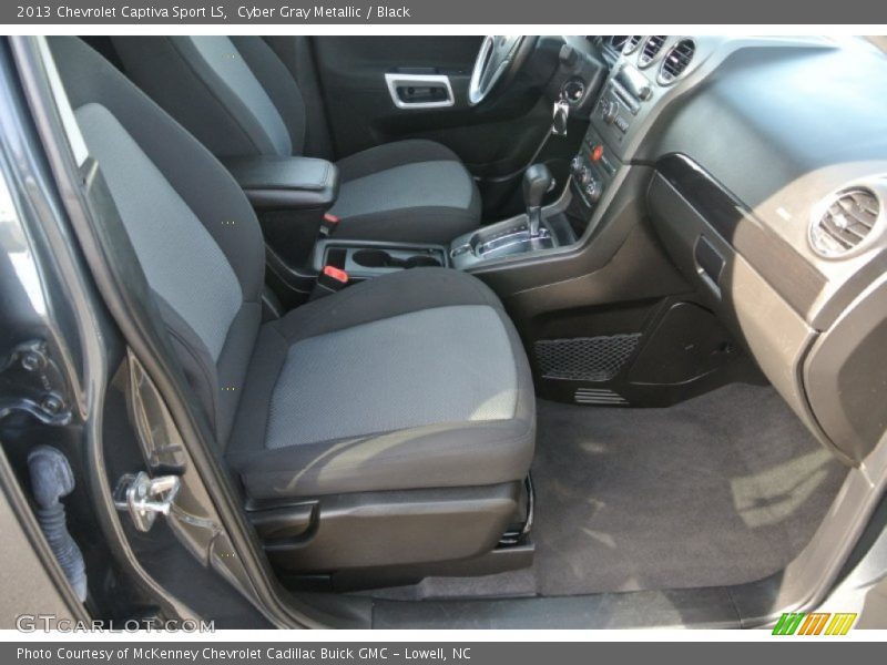 Cyber Gray Metallic / Black 2013 Chevrolet Captiva Sport LS