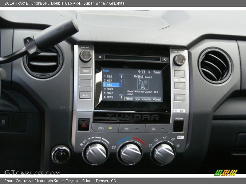 Super White / Graphite 2014 Toyota Tundra SR5 Double Cab 4x4