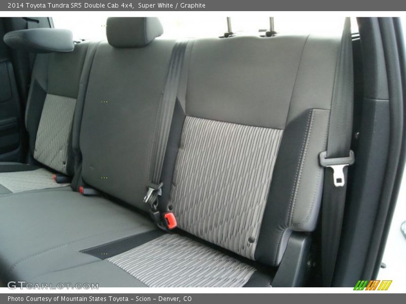 Super White / Graphite 2014 Toyota Tundra SR5 Double Cab 4x4