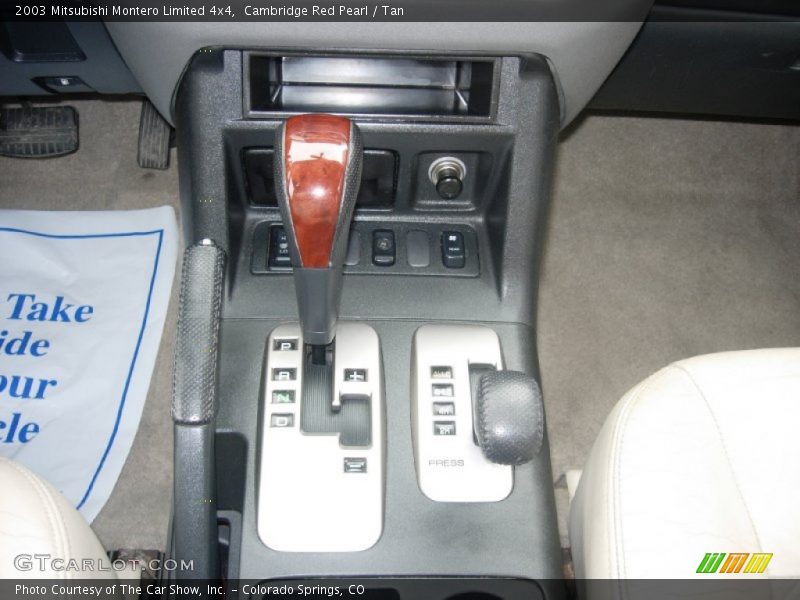 Cambridge Red Pearl / Tan 2003 Mitsubishi Montero Limited 4x4