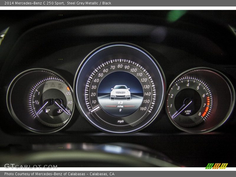  2014 C 250 Sport 250 Sport Gauges