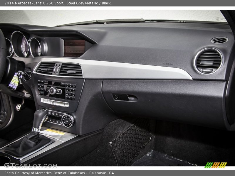 Dashboard of 2014 C 250 Sport