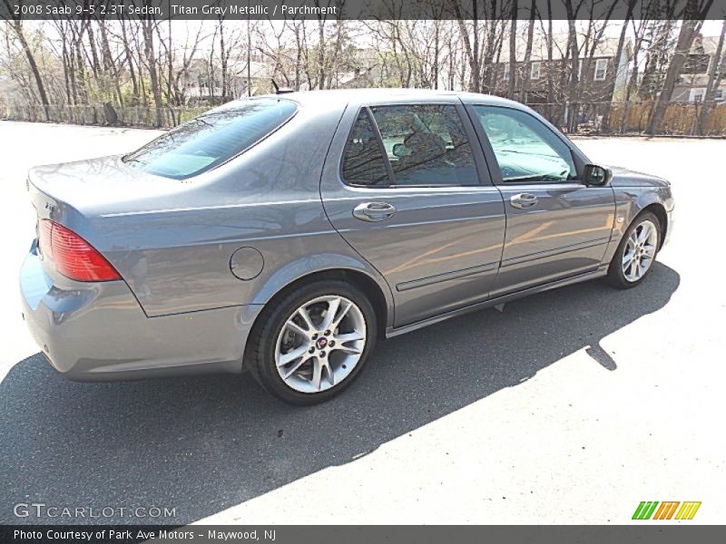 Titan Gray Metallic / Parchment 2008 Saab 9-5 2.3T Sedan