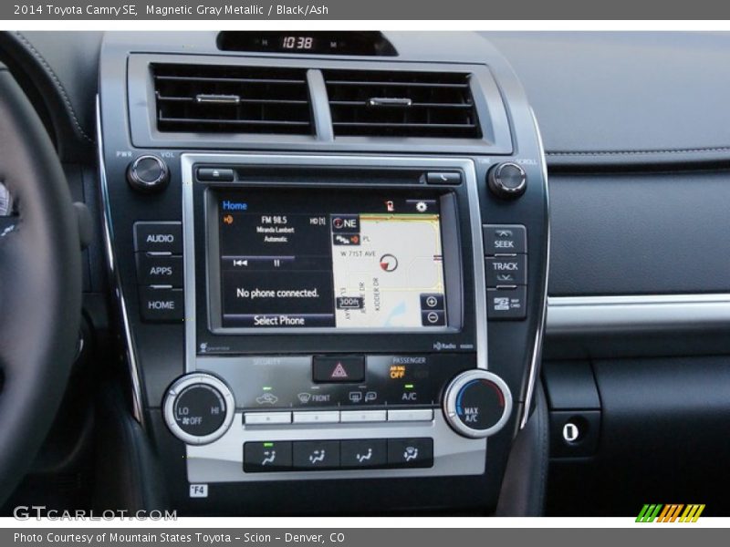 Magnetic Gray Metallic / Black/Ash 2014 Toyota Camry SE