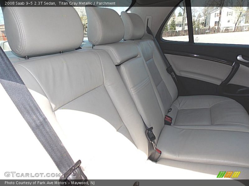 Titan Gray Metallic / Parchment 2008 Saab 9-5 2.3T Sedan