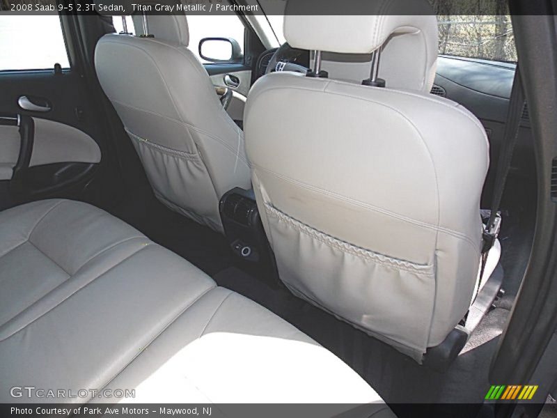 Titan Gray Metallic / Parchment 2008 Saab 9-5 2.3T Sedan