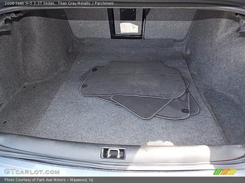 Titan Gray Metallic / Parchment 2008 Saab 9-5 2.3T Sedan