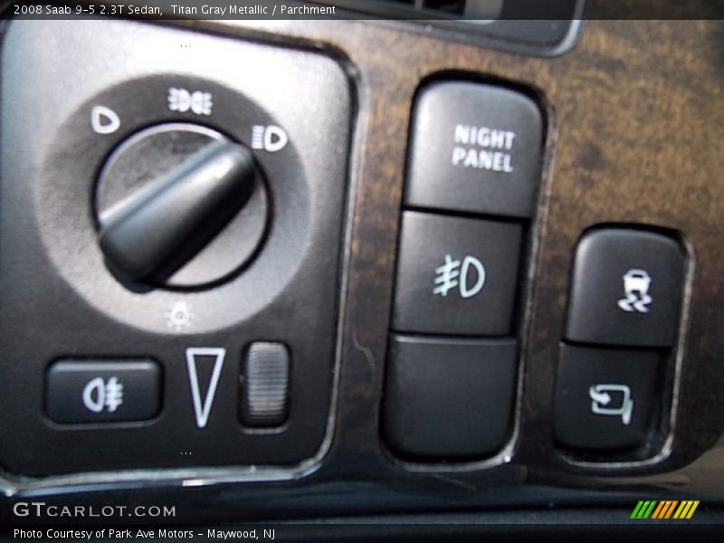 Titan Gray Metallic / Parchment 2008 Saab 9-5 2.3T Sedan