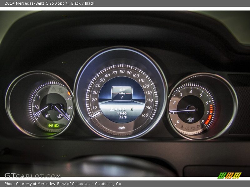 Black / Black 2014 Mercedes-Benz C 250 Sport