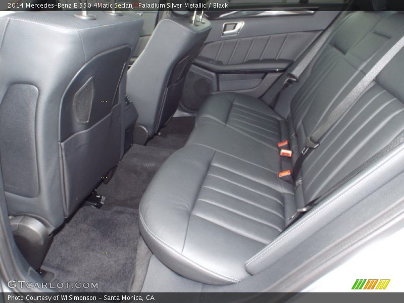 Rear Seat of 2014 E 550 4Matic Sedan