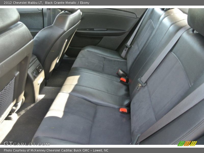 Black Granite Metallic / Ebony 2012 Chevrolet Malibu LT