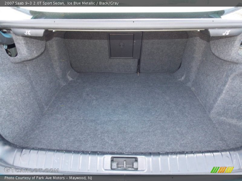 Ice Blue Metallic / Black/Gray 2007 Saab 9-3 2.0T Sport Sedan