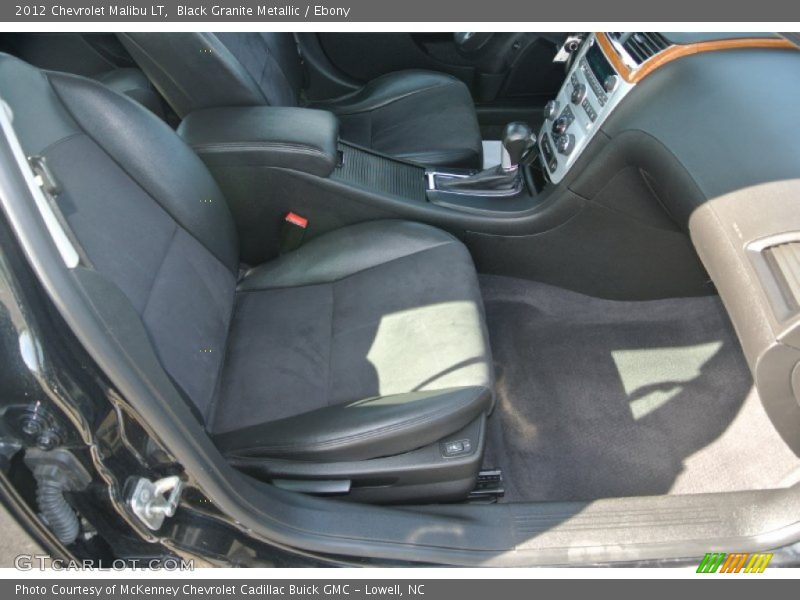 Black Granite Metallic / Ebony 2012 Chevrolet Malibu LT