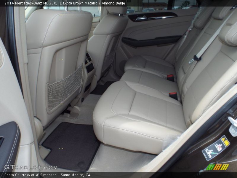 Dakota Brown Metallic / Almond Beige 2014 Mercedes-Benz ML 350