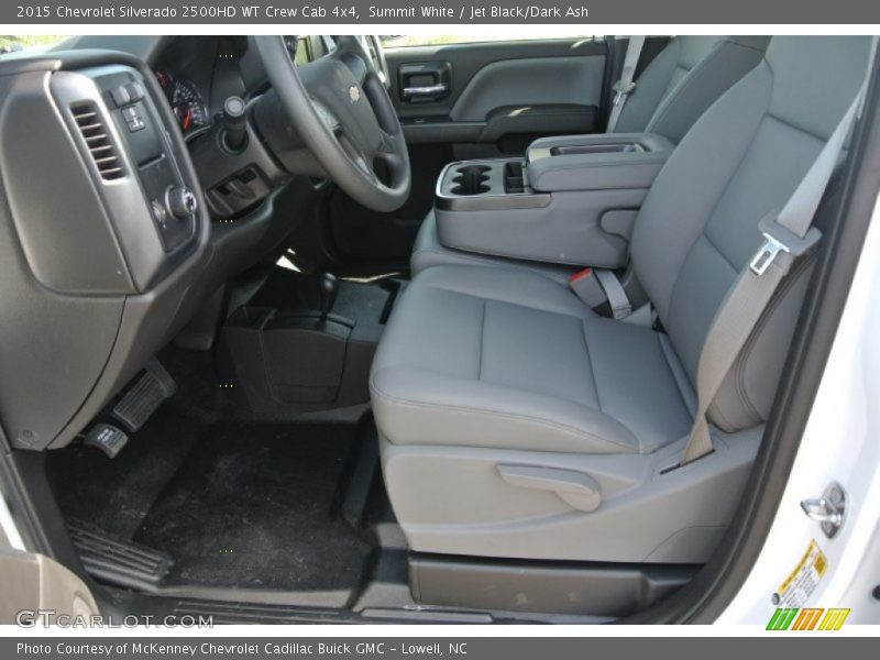 Summit White / Jet Black/Dark Ash 2015 Chevrolet Silverado 2500HD WT Crew Cab 4x4