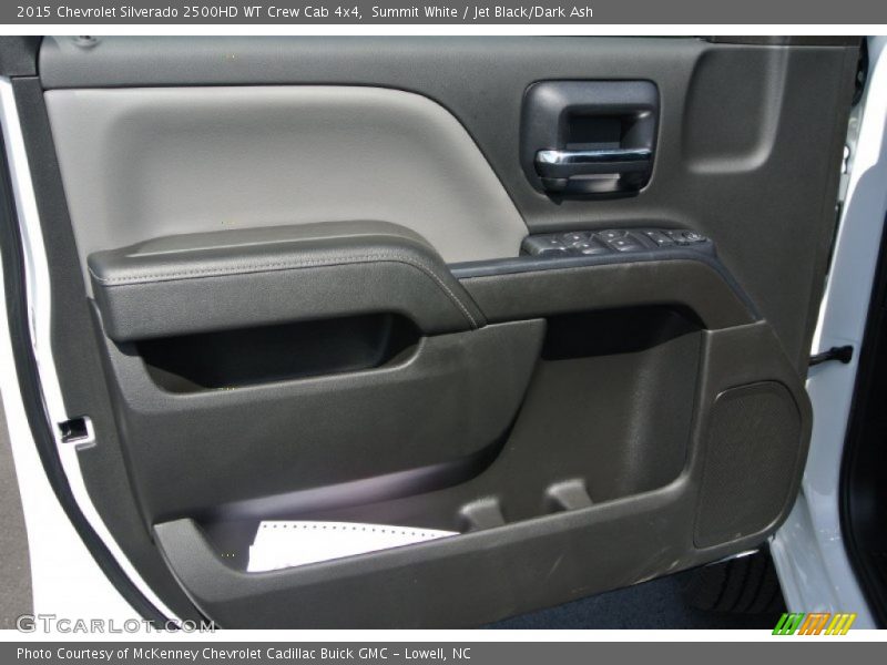 Summit White / Jet Black/Dark Ash 2015 Chevrolet Silverado 2500HD WT Crew Cab 4x4