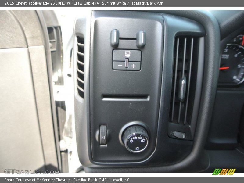 Summit White / Jet Black/Dark Ash 2015 Chevrolet Silverado 2500HD WT Crew Cab 4x4