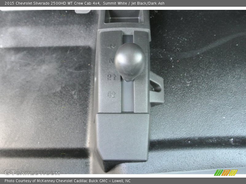 Summit White / Jet Black/Dark Ash 2015 Chevrolet Silverado 2500HD WT Crew Cab 4x4