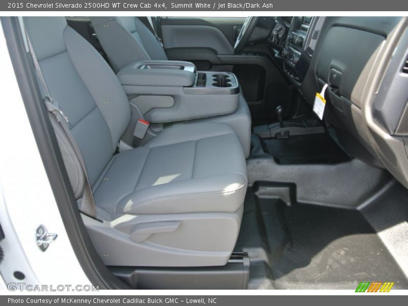 Summit White / Jet Black/Dark Ash 2015 Chevrolet Silverado 2500HD WT Crew Cab 4x4