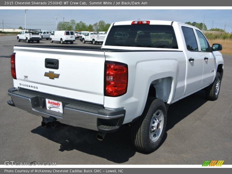 Summit White / Jet Black/Dark Ash 2015 Chevrolet Silverado 2500HD WT Crew Cab