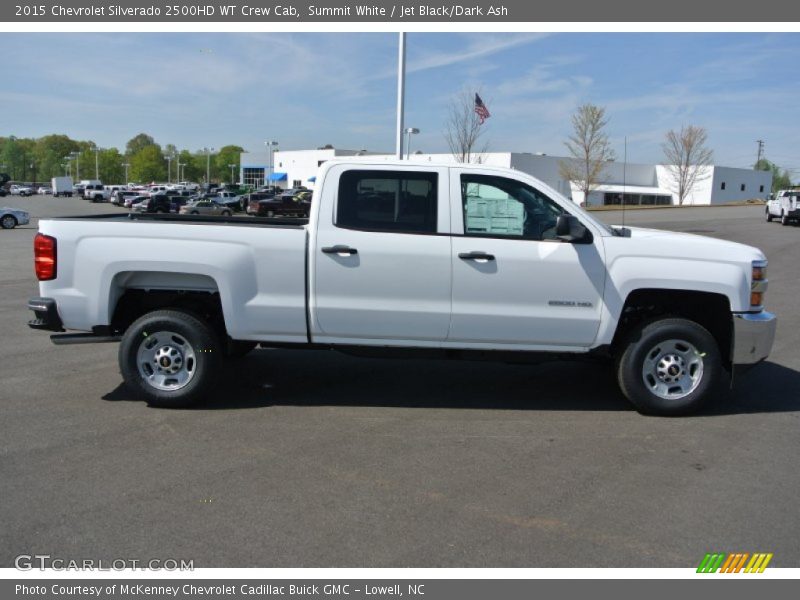 Summit White / Jet Black/Dark Ash 2015 Chevrolet Silverado 2500HD WT Crew Cab