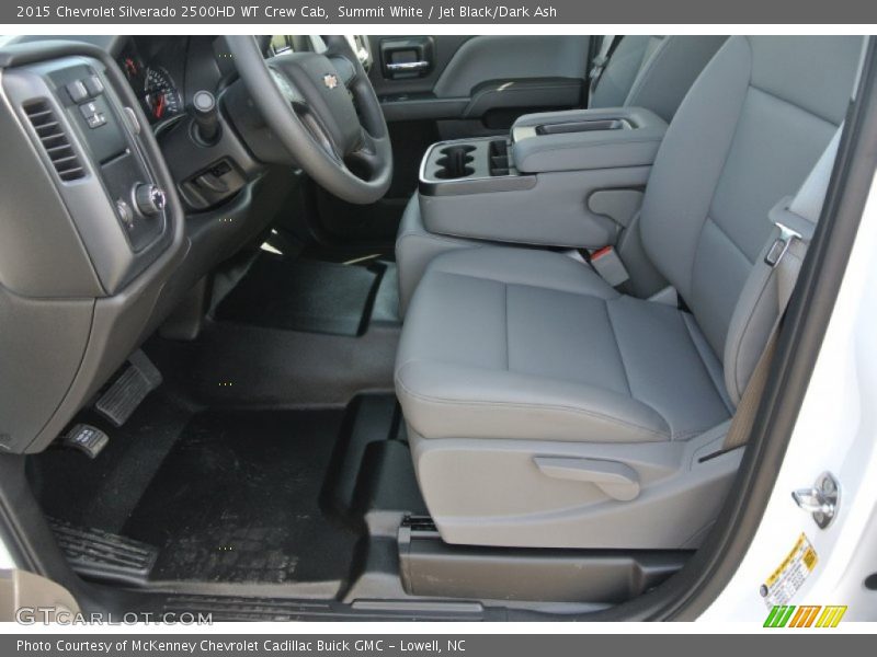 Summit White / Jet Black/Dark Ash 2015 Chevrolet Silverado 2500HD WT Crew Cab