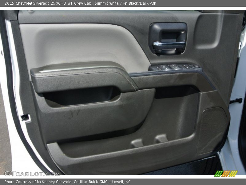 Summit White / Jet Black/Dark Ash 2015 Chevrolet Silverado 2500HD WT Crew Cab