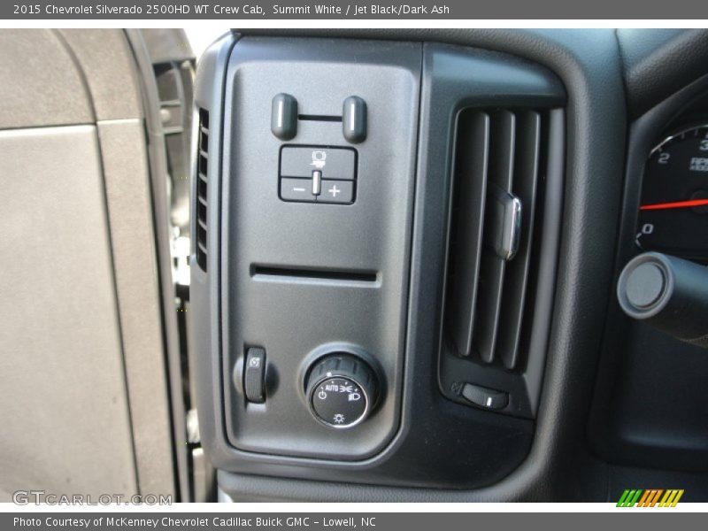 Summit White / Jet Black/Dark Ash 2015 Chevrolet Silverado 2500HD WT Crew Cab