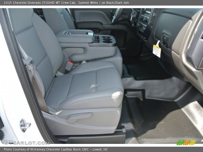 Summit White / Jet Black/Dark Ash 2015 Chevrolet Silverado 2500HD WT Crew Cab