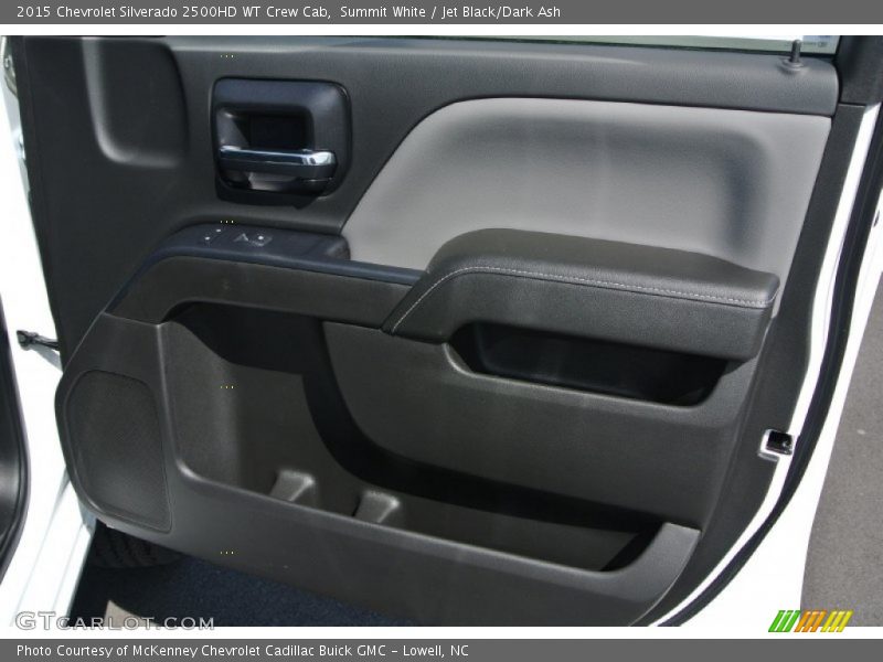Summit White / Jet Black/Dark Ash 2015 Chevrolet Silverado 2500HD WT Crew Cab