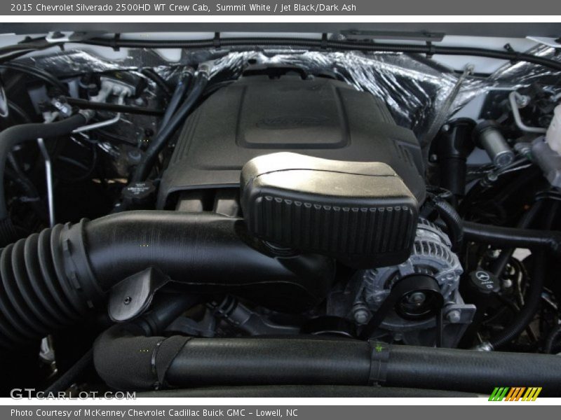 Summit White / Jet Black/Dark Ash 2015 Chevrolet Silverado 2500HD WT Crew Cab