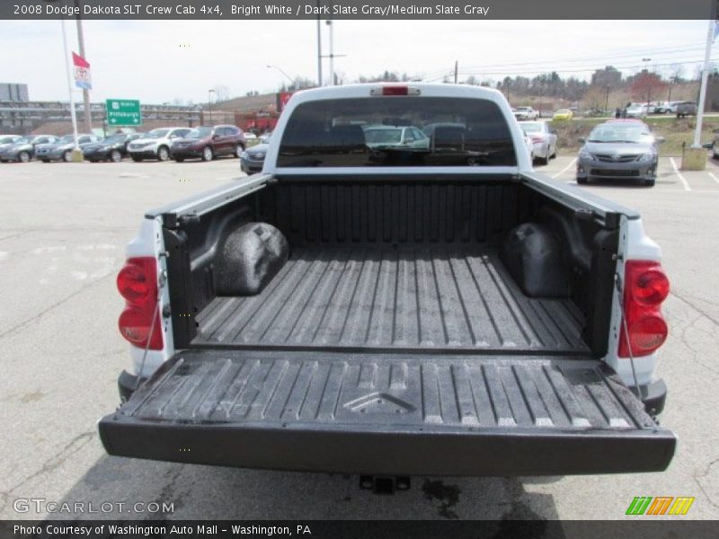 Bright White / Dark Slate Gray/Medium Slate Gray 2008 Dodge Dakota SLT Crew Cab 4x4