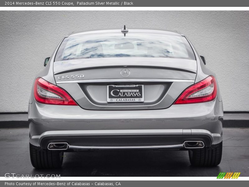 Palladium Silver Metallic / Black 2014 Mercedes-Benz CLS 550 Coupe