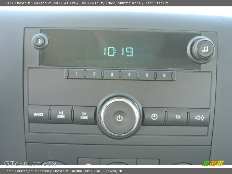 Summit White / Dark Titanium 2014 Chevrolet Silverado 2500HD WT Crew Cab 4x4 Utility Truck