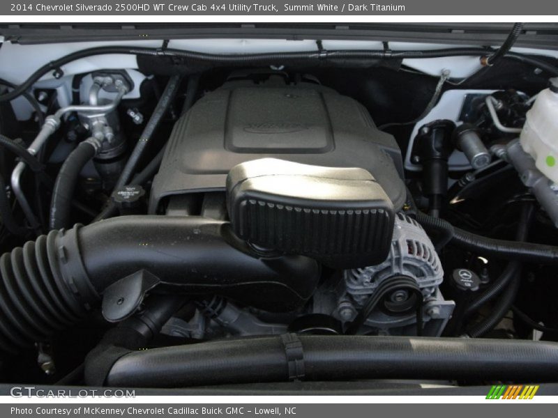 Summit White / Dark Titanium 2014 Chevrolet Silverado 2500HD WT Crew Cab 4x4 Utility Truck