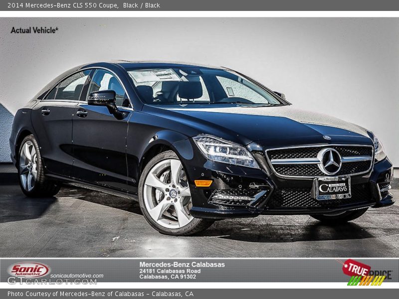 Black / Black 2014 Mercedes-Benz CLS 550 Coupe