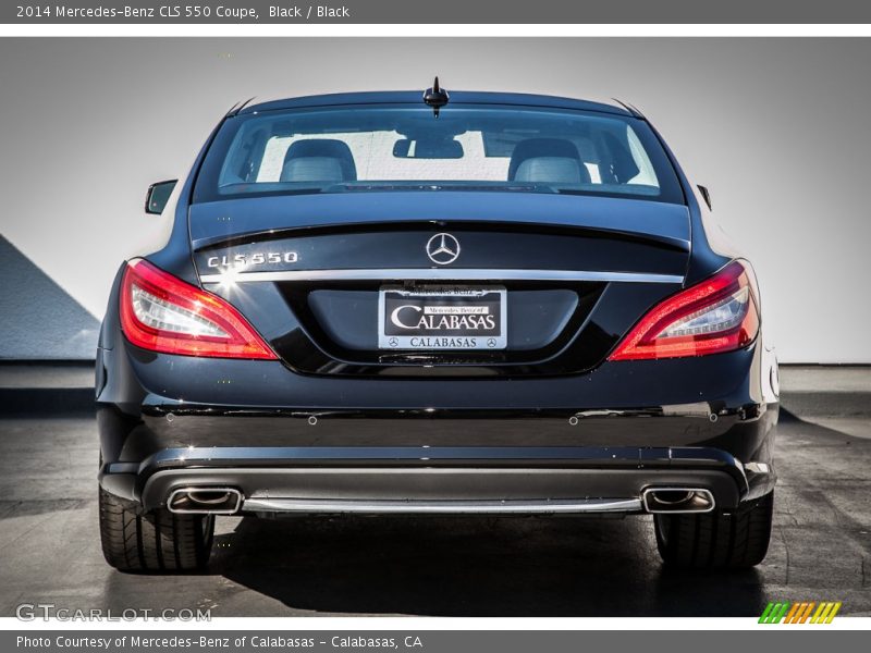 Black / Black 2014 Mercedes-Benz CLS 550 Coupe