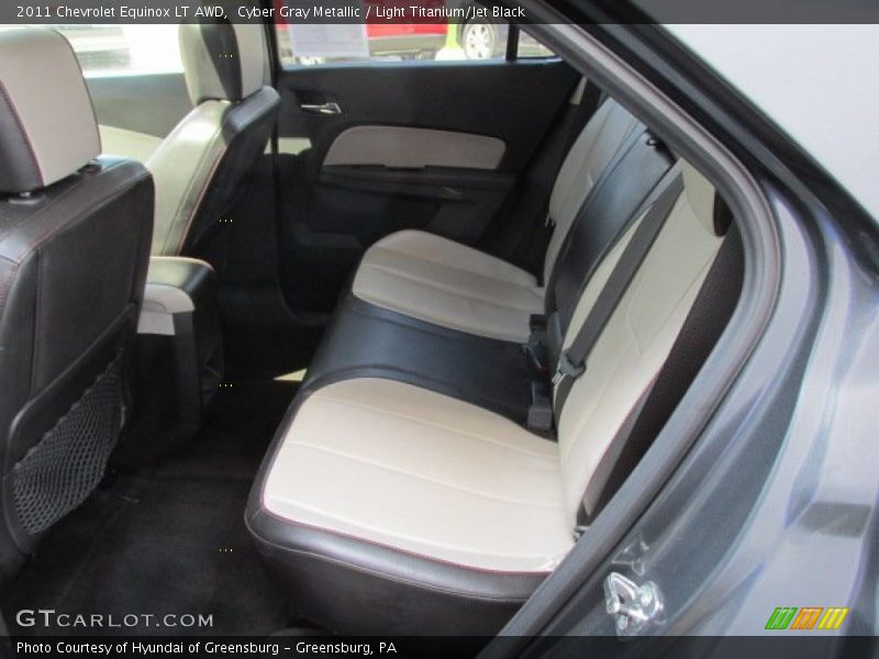 Cyber Gray Metallic / Light Titanium/Jet Black 2011 Chevrolet Equinox LT AWD
