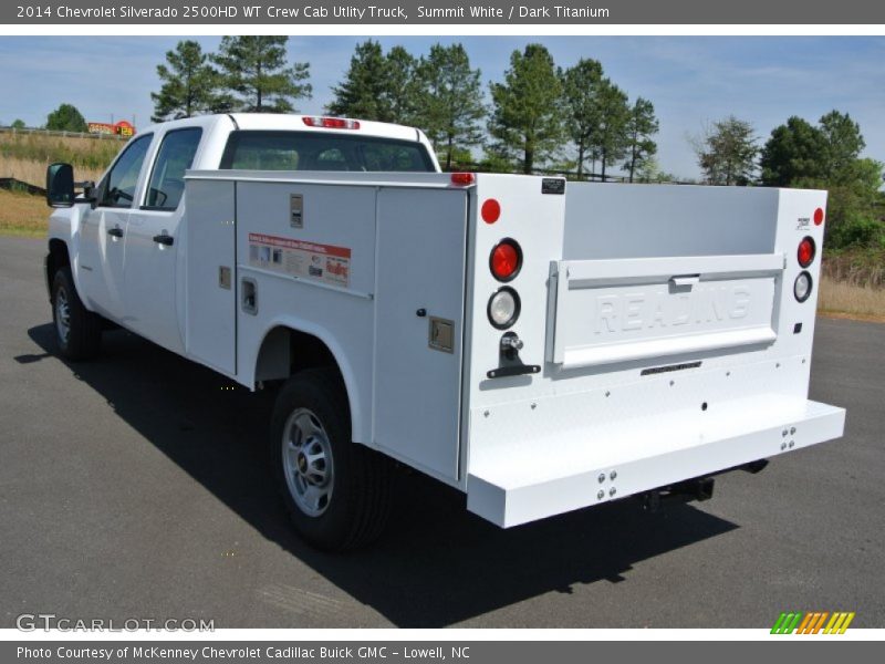  2014 Silverado 2500HD WT Crew Cab Utlity Truck Summit White