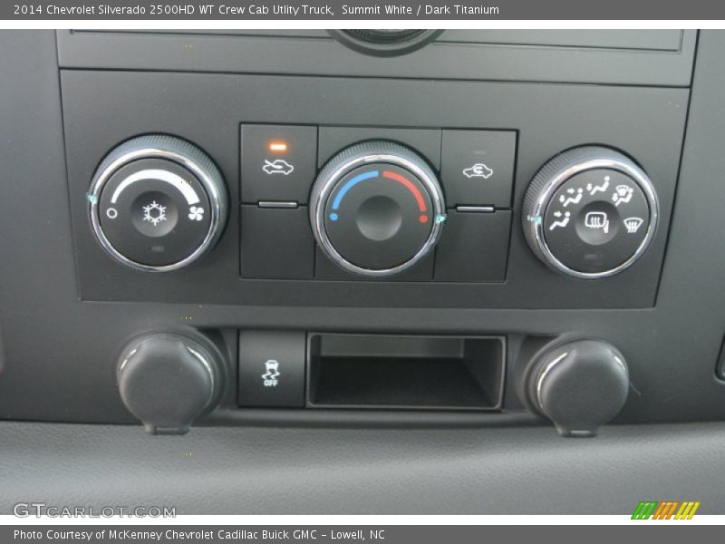 Summit White / Dark Titanium 2014 Chevrolet Silverado 2500HD WT Crew Cab Utlity Truck