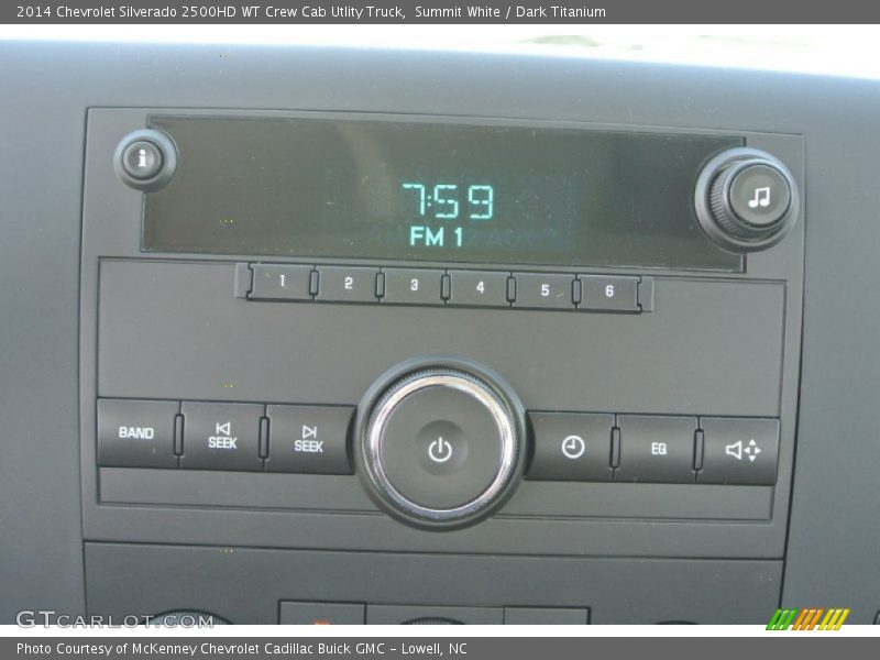 Summit White / Dark Titanium 2014 Chevrolet Silverado 2500HD WT Crew Cab Utlity Truck