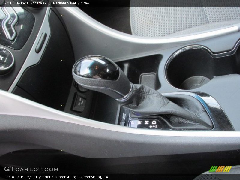 Radiant Silver / Gray 2011 Hyundai Sonata GLS