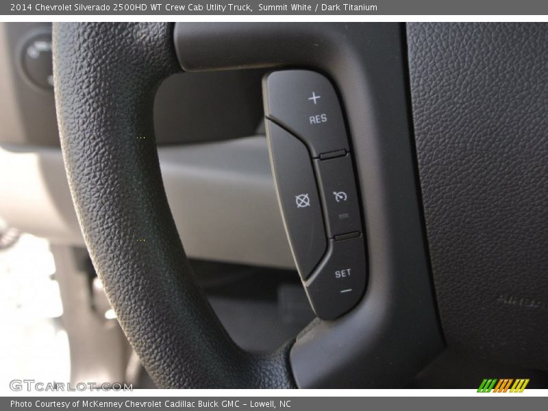 Summit White / Dark Titanium 2014 Chevrolet Silverado 2500HD WT Crew Cab Utlity Truck