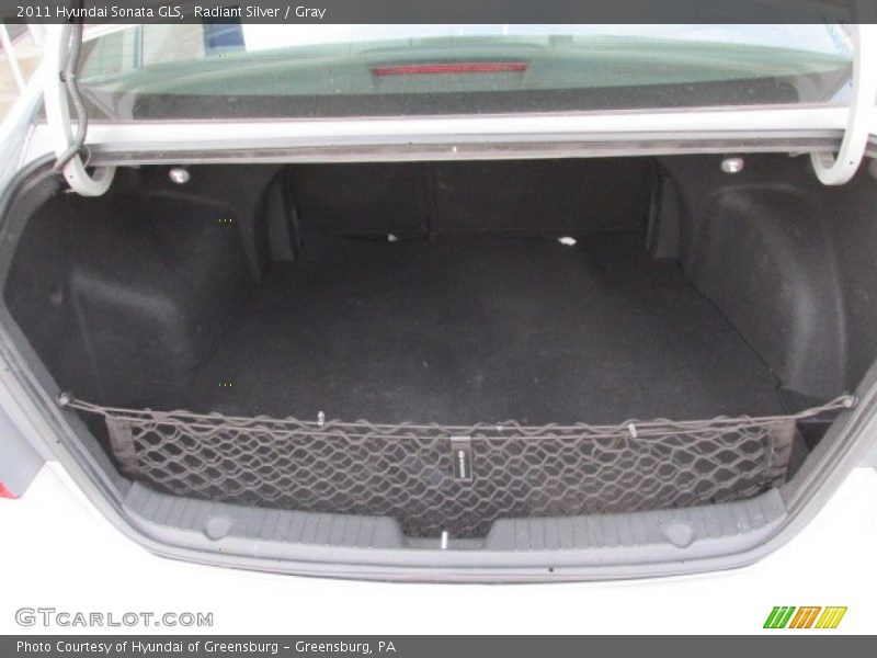Radiant Silver / Gray 2011 Hyundai Sonata GLS